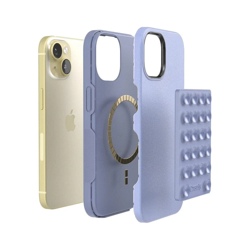 Grippy | Periwinkle Silicone Suction Phone Mount with MagSafe - Image 6