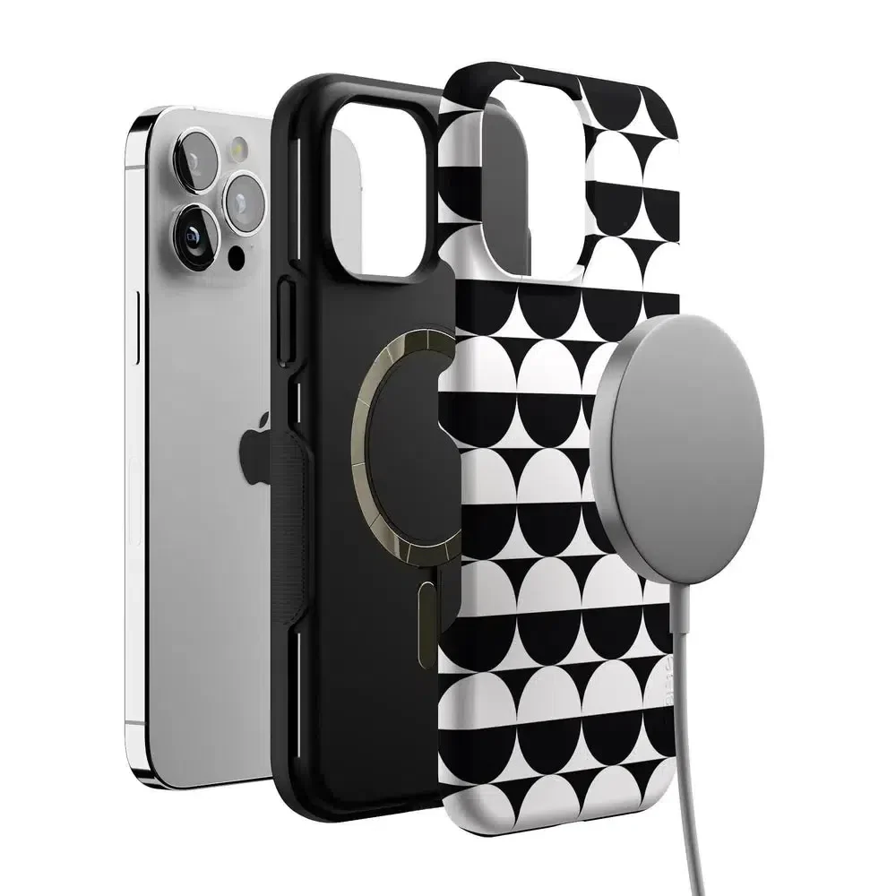 Half Moon | High Contrast Design Case - Image 108