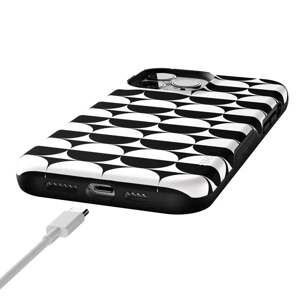Half Moon | High Contrast Design Case - Image 109