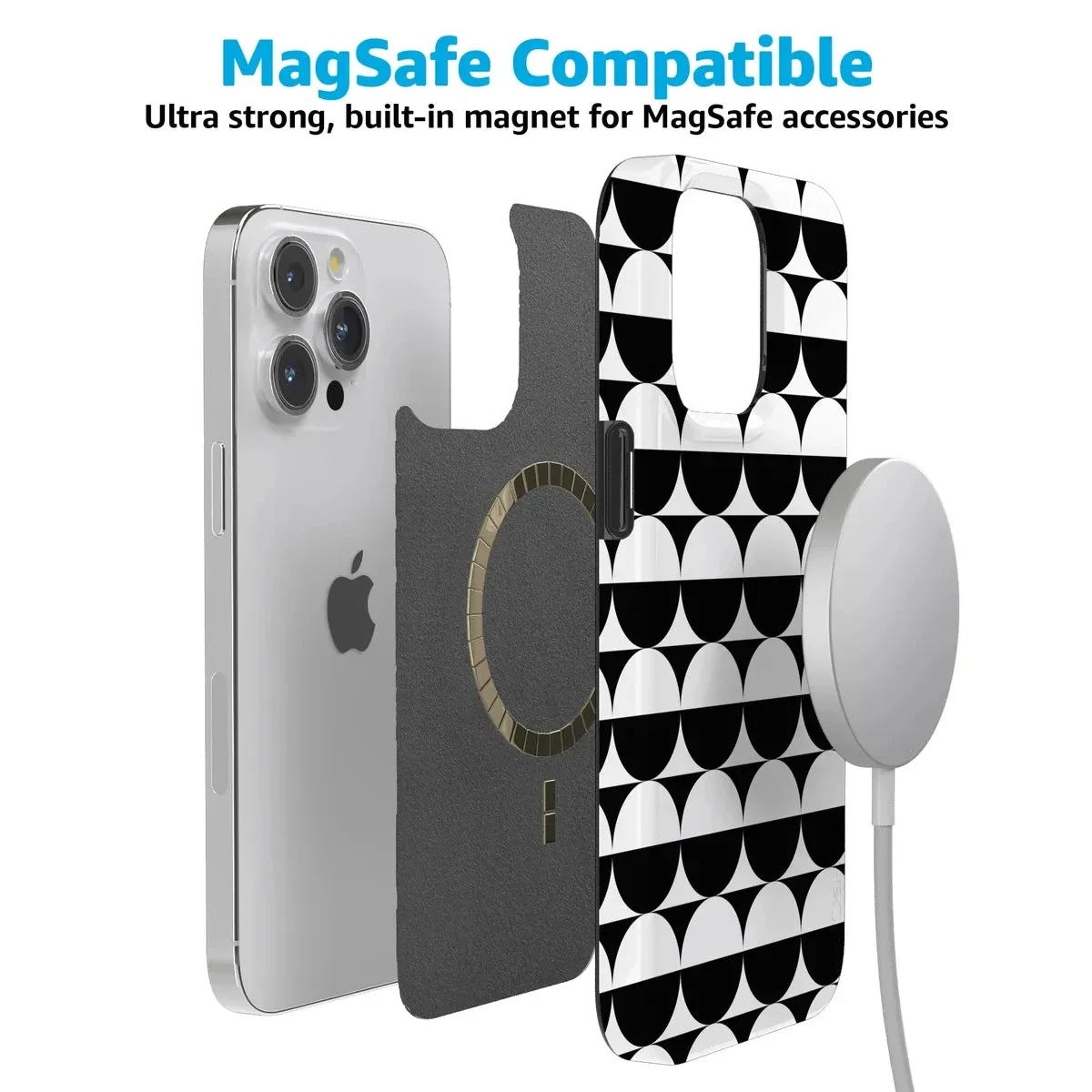 Half Moon | High Contrast Design Case - Image 155