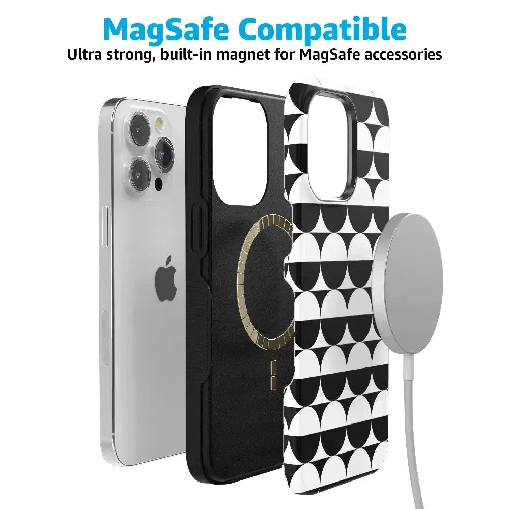 Half Moon | High Contrast Design Case - Image 64