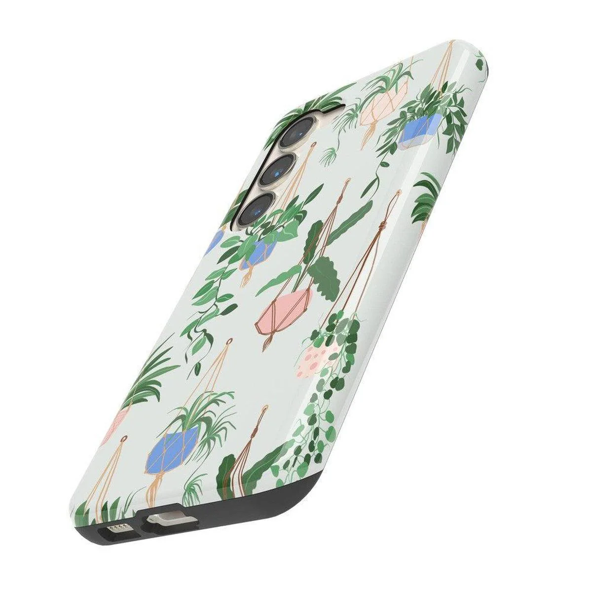 Hanging Around | Potted Plants Floral Samsung Case - Image 10