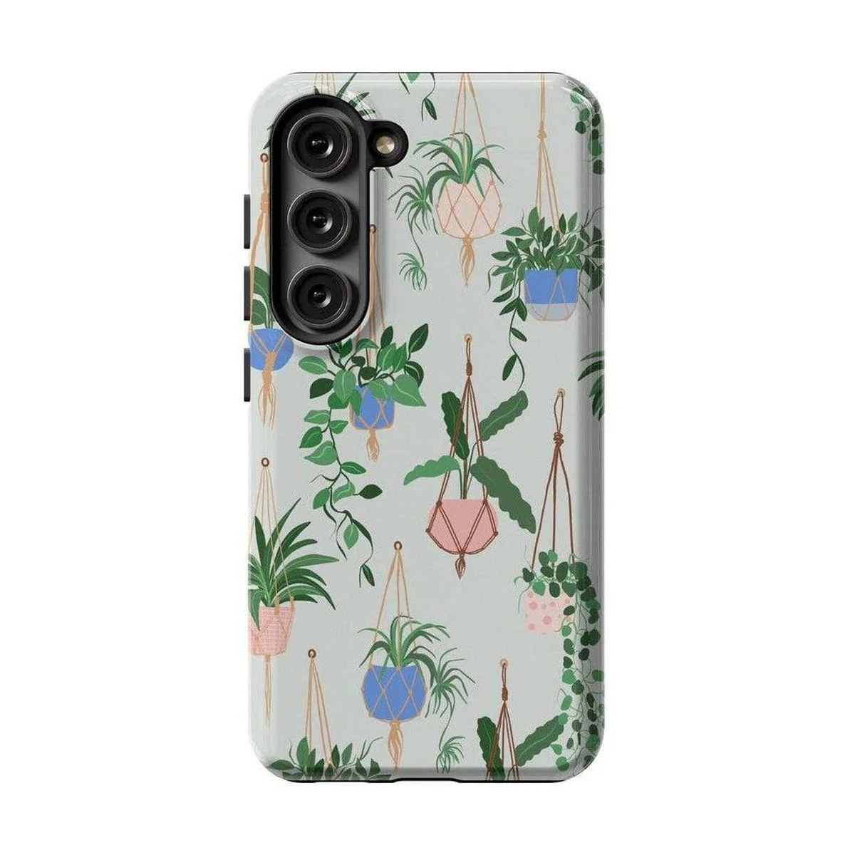 Hanging Around | Potted Plants Floral Samsung Case - Image 13