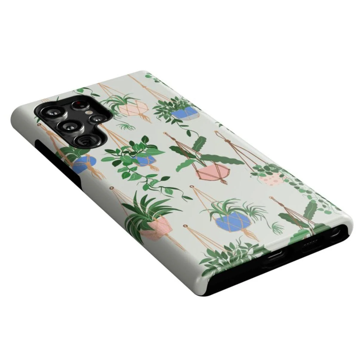Hanging Around | Potted Plants Floral Samsung Case - Image 20