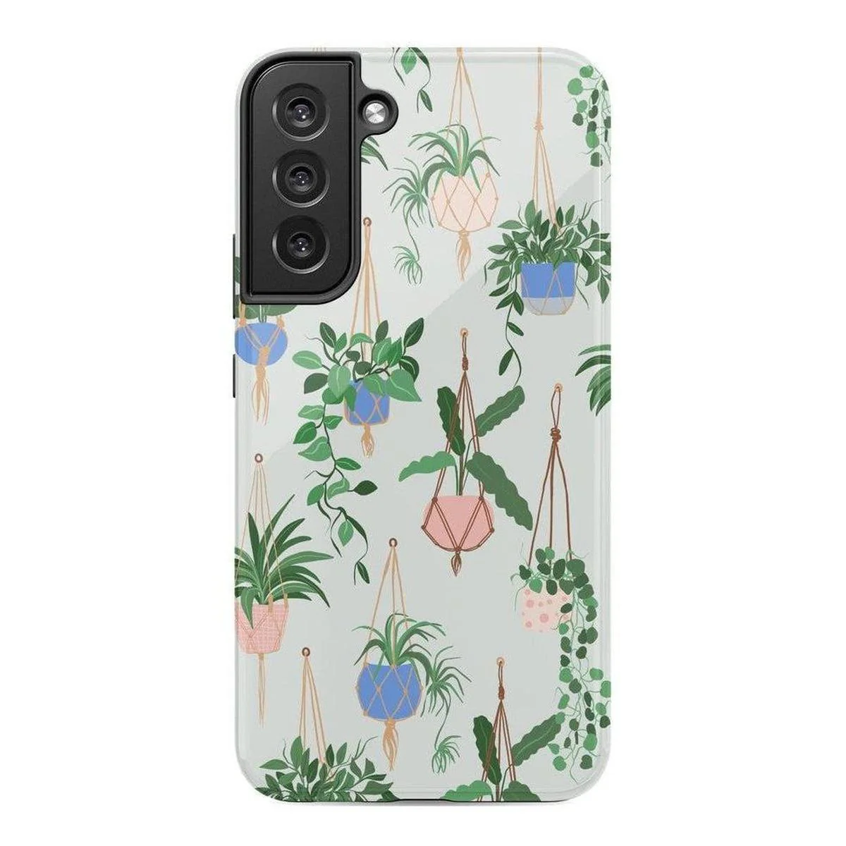 Hanging Around | Potted Plants Floral Samsung Case - Image 22