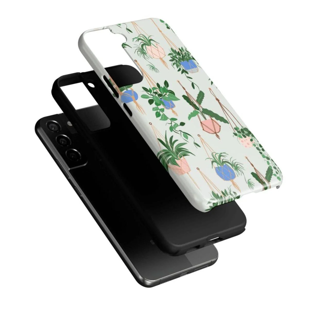 Hanging Around | Potted Plants Floral Samsung Case - Image 24