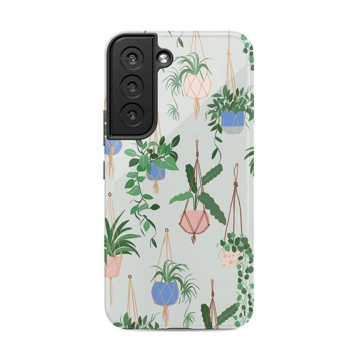 Hanging Around | Potted Plants Floral Samsung Case - Image 25