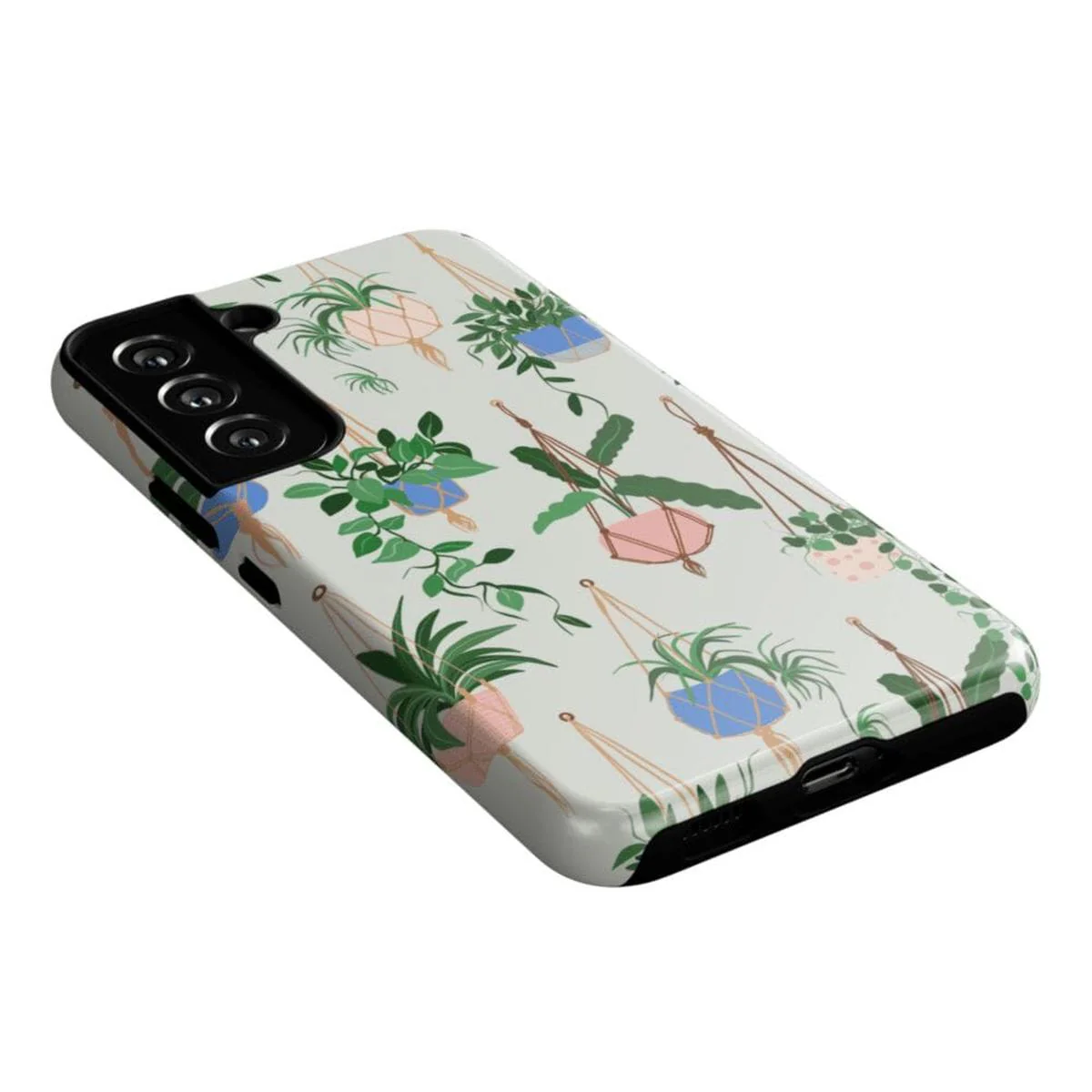 Hanging Around | Potted Plants Floral Samsung Case - Image 26