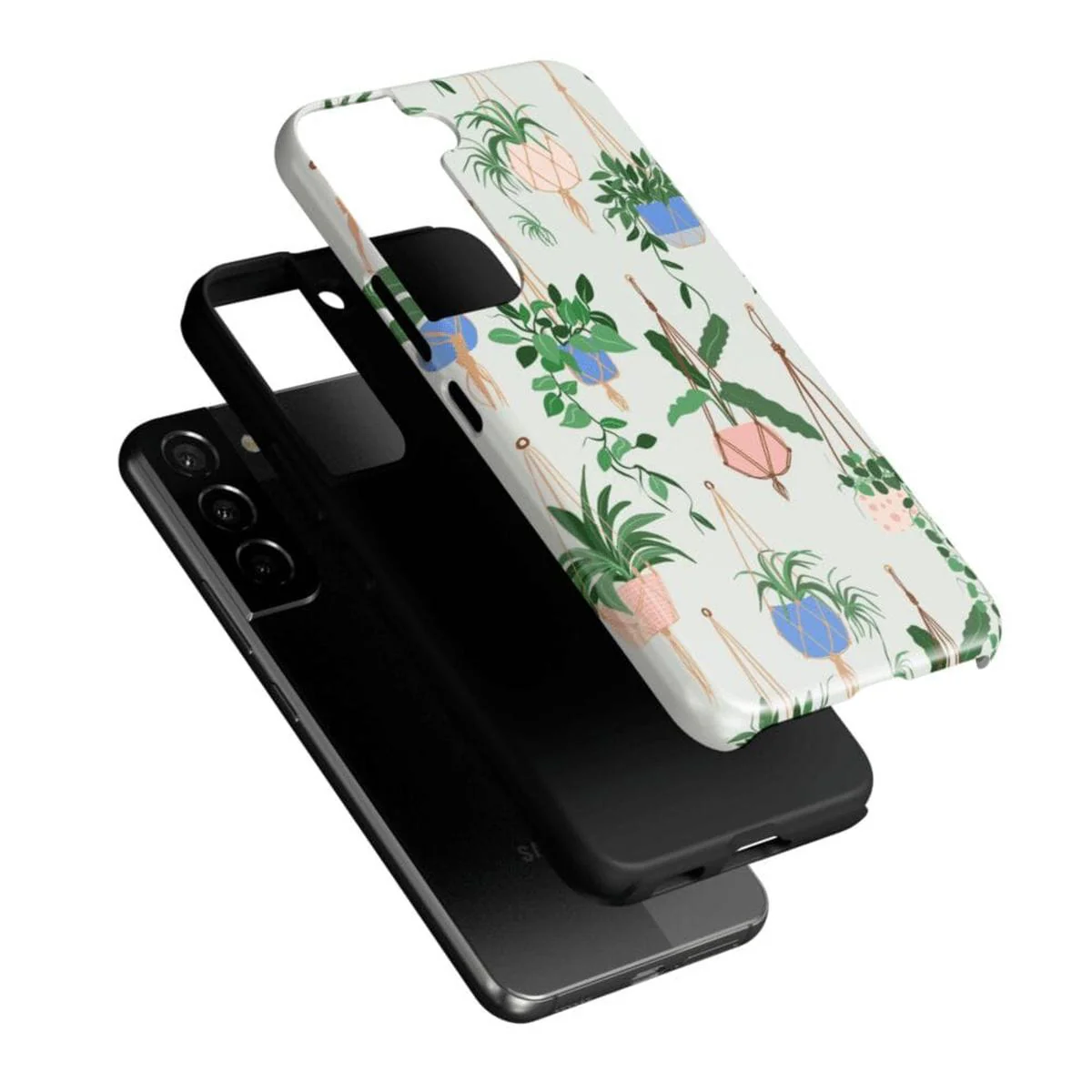 Hanging Around | Potted Plants Floral Samsung Case - Image 27