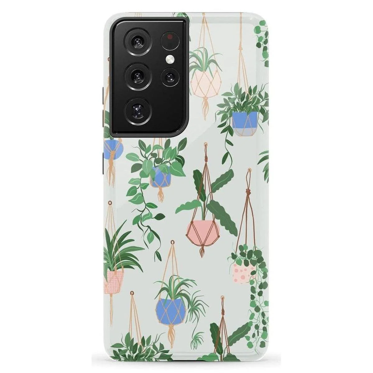 Hanging Around | Potted Plants Floral Samsung Case - Image 28