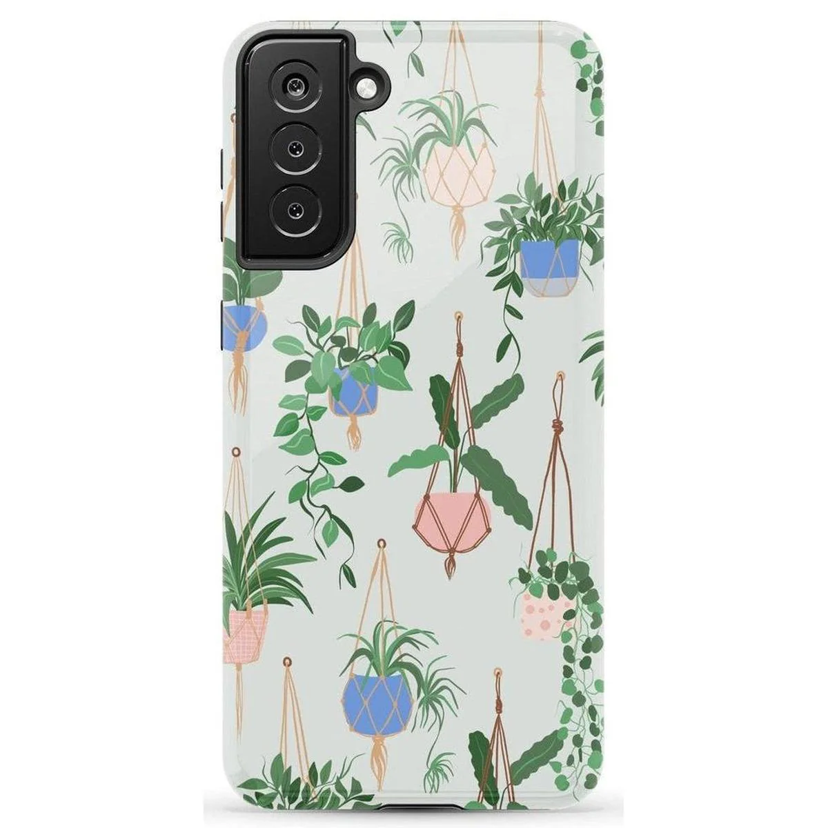 Hanging Around | Potted Plants Floral Samsung Case - Image 31