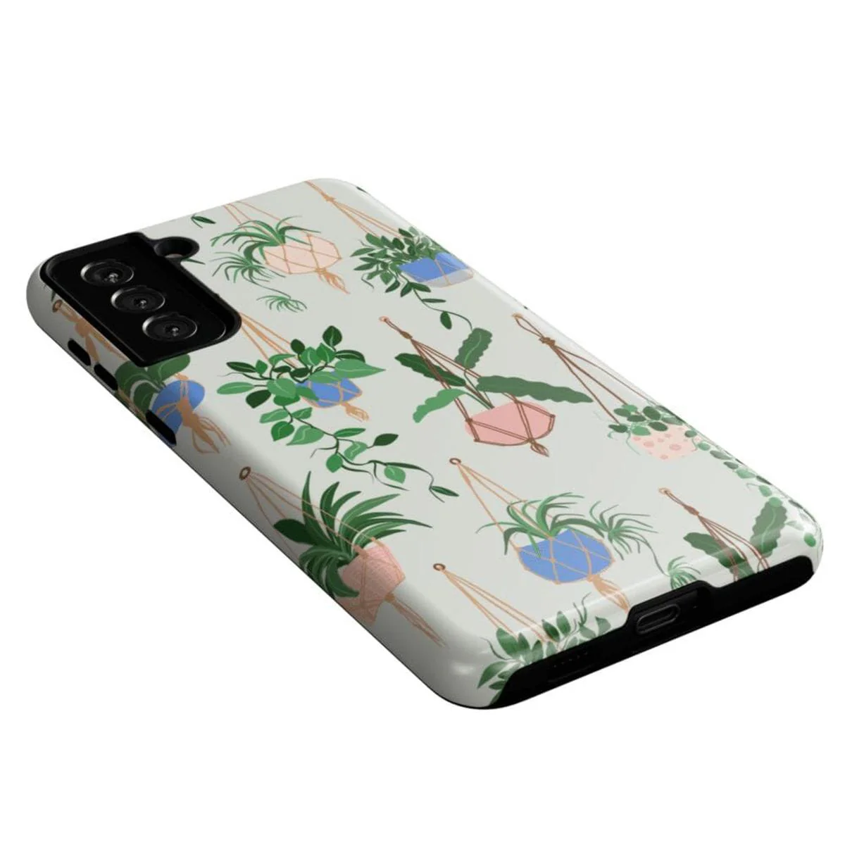 Hanging Around | Potted Plants Floral Samsung Case - Image 32