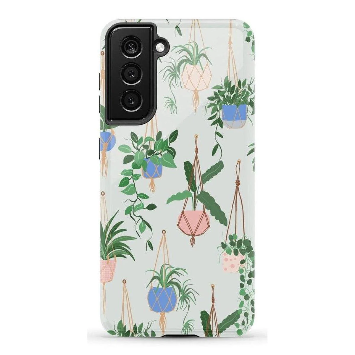 Hanging Around | Potted Plants Floral Samsung Case - Image 34