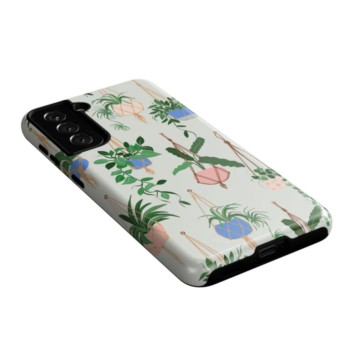 Hanging Around | Potted Plants Floral Samsung Case - Image 35
