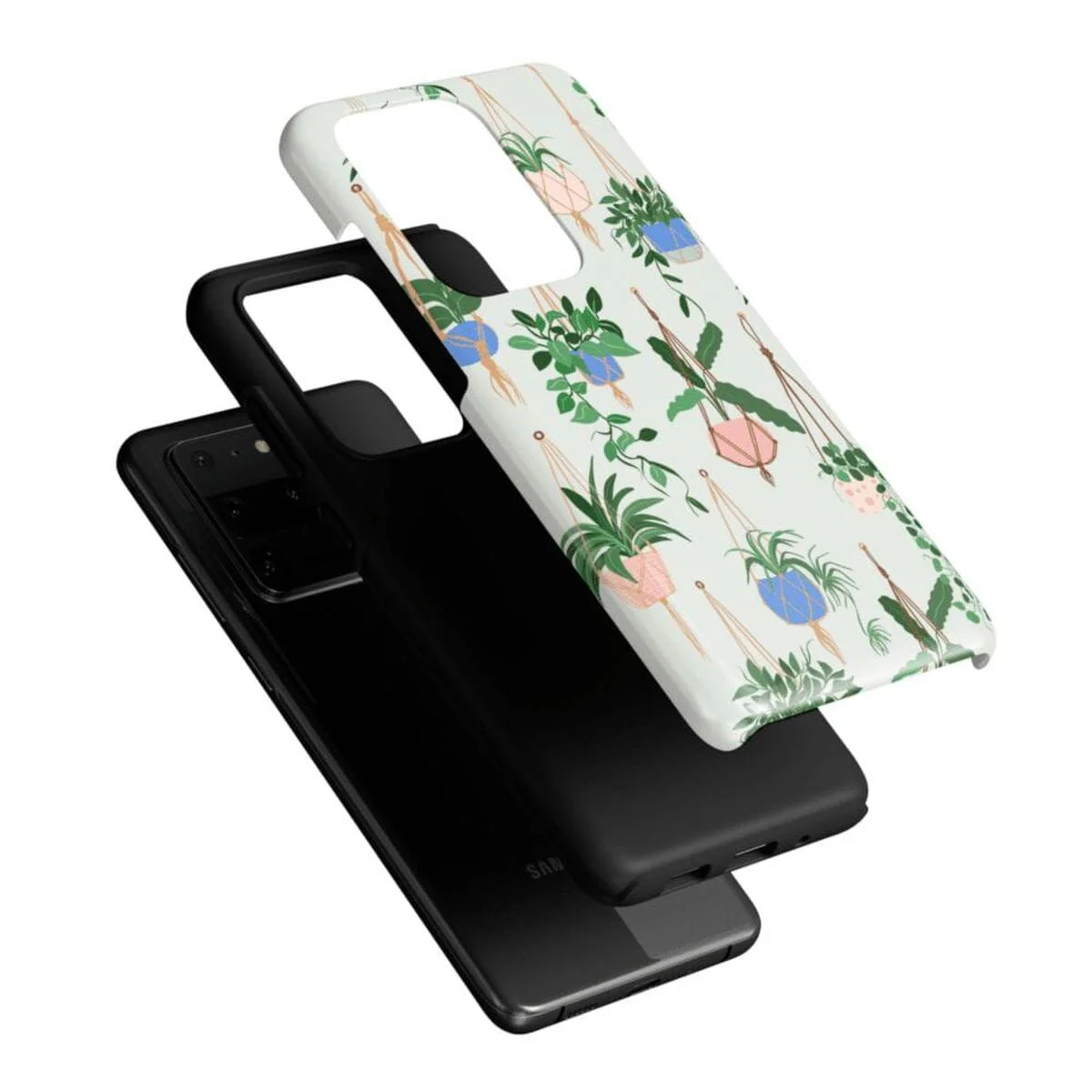 Hanging Around | Potted Plants Floral Samsung Case - Image 39