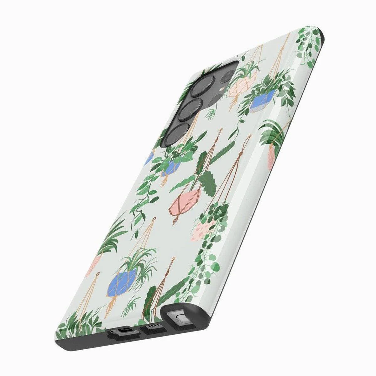 Hanging Around | Potted Plants Floral Samsung Case - Image 4