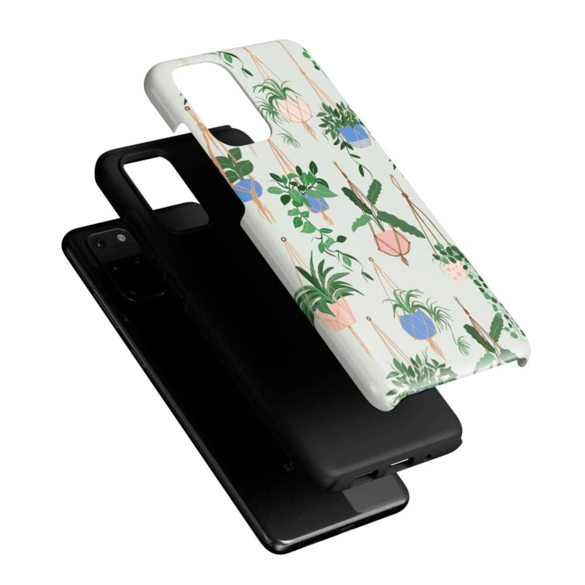Hanging Around | Potted Plants Floral Samsung Case - Image 42