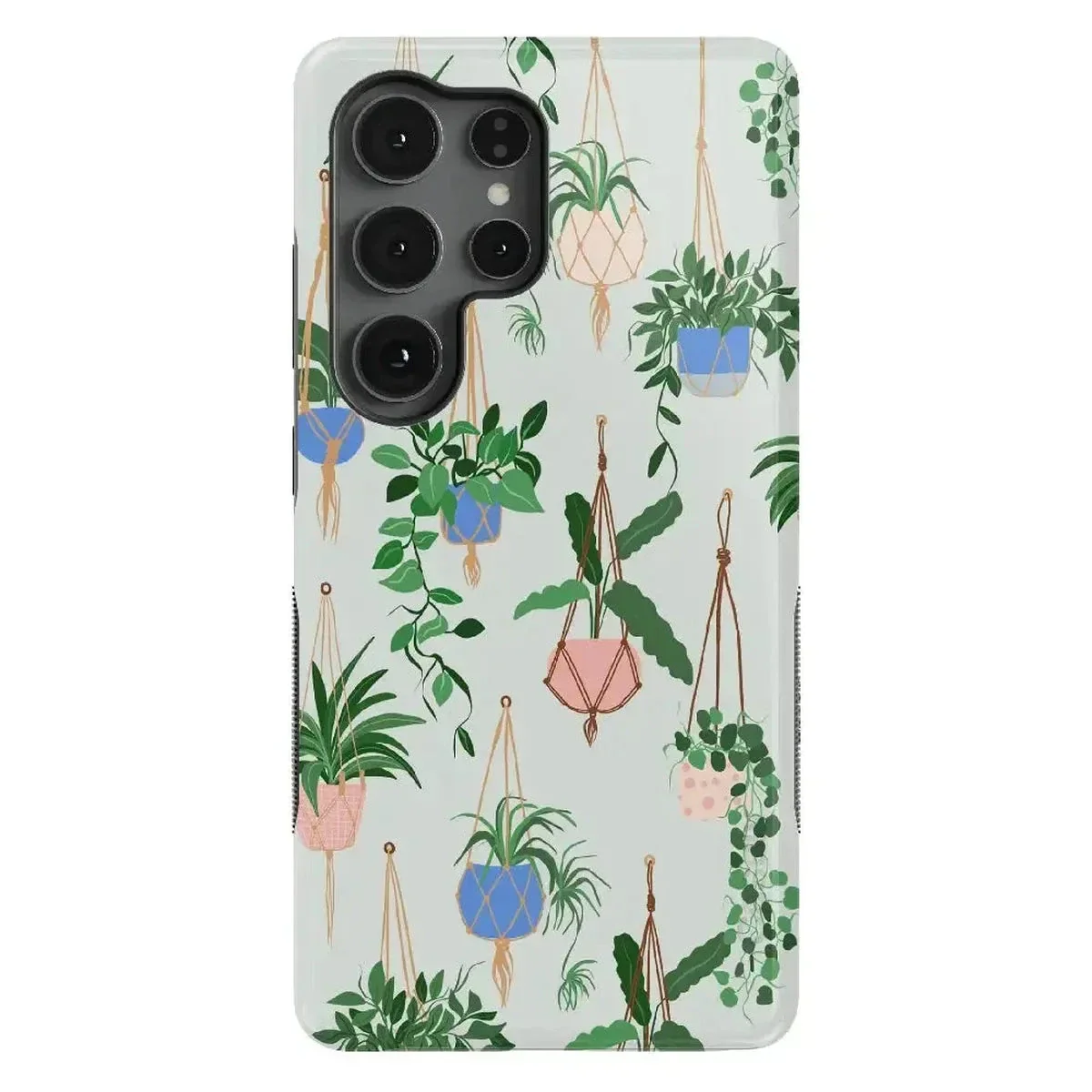 Hanging Around | Potted Plants Floral Samsung Case - Image 46