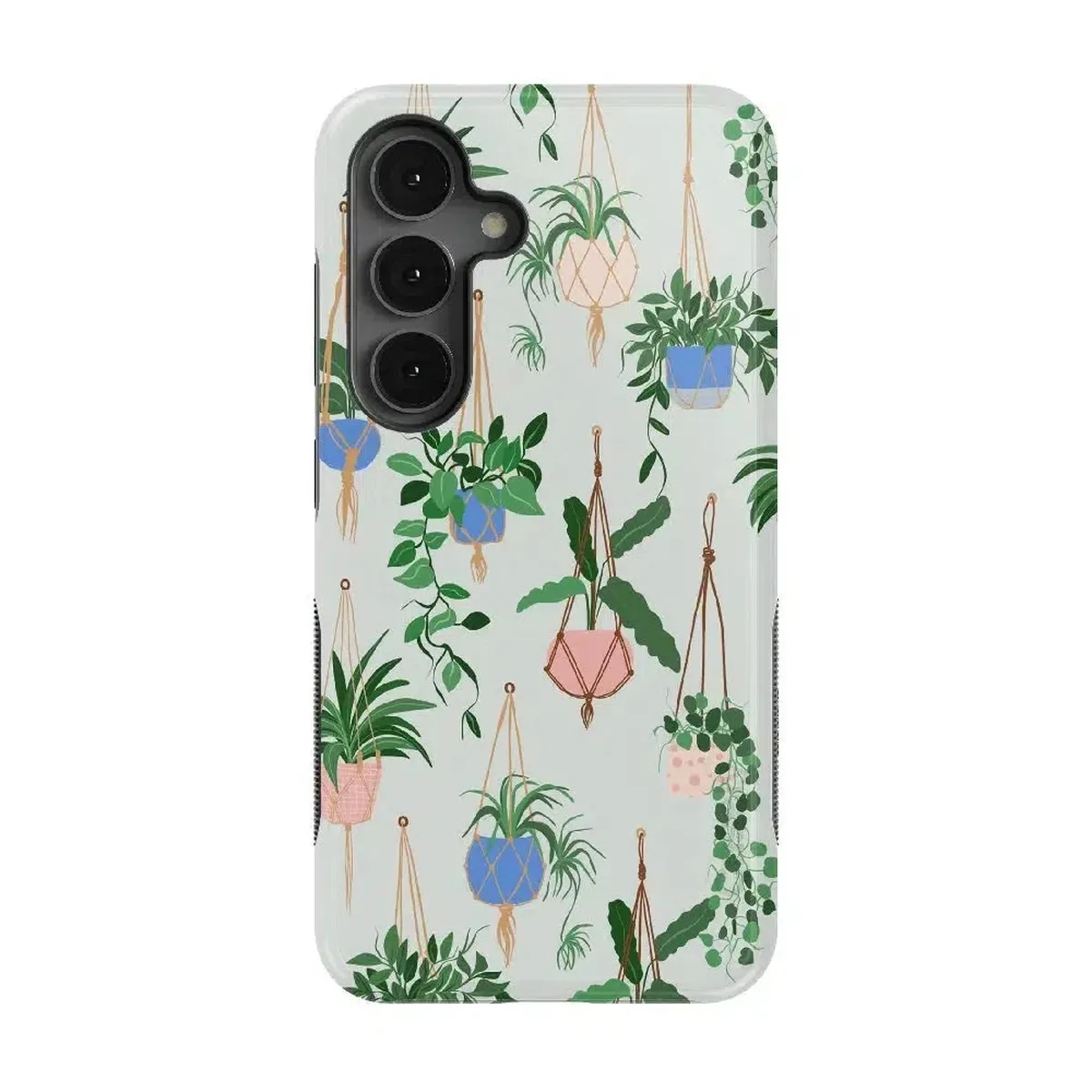 Hanging Around | Potted Plants Floral Samsung Case - Image 47