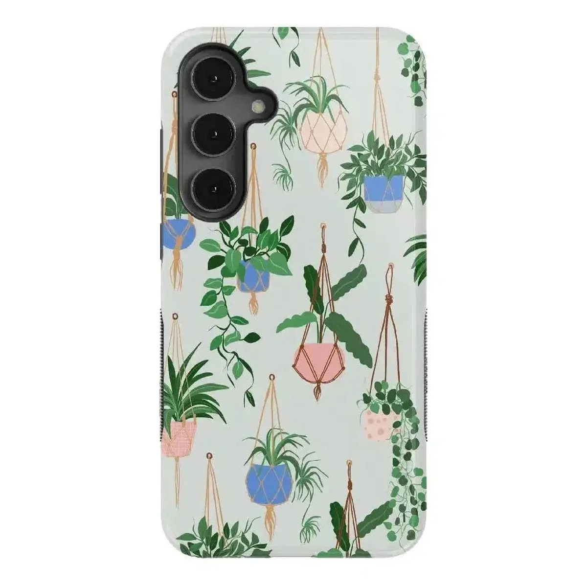 Hanging Around | Potted Plants Floral Samsung Case - Image 48