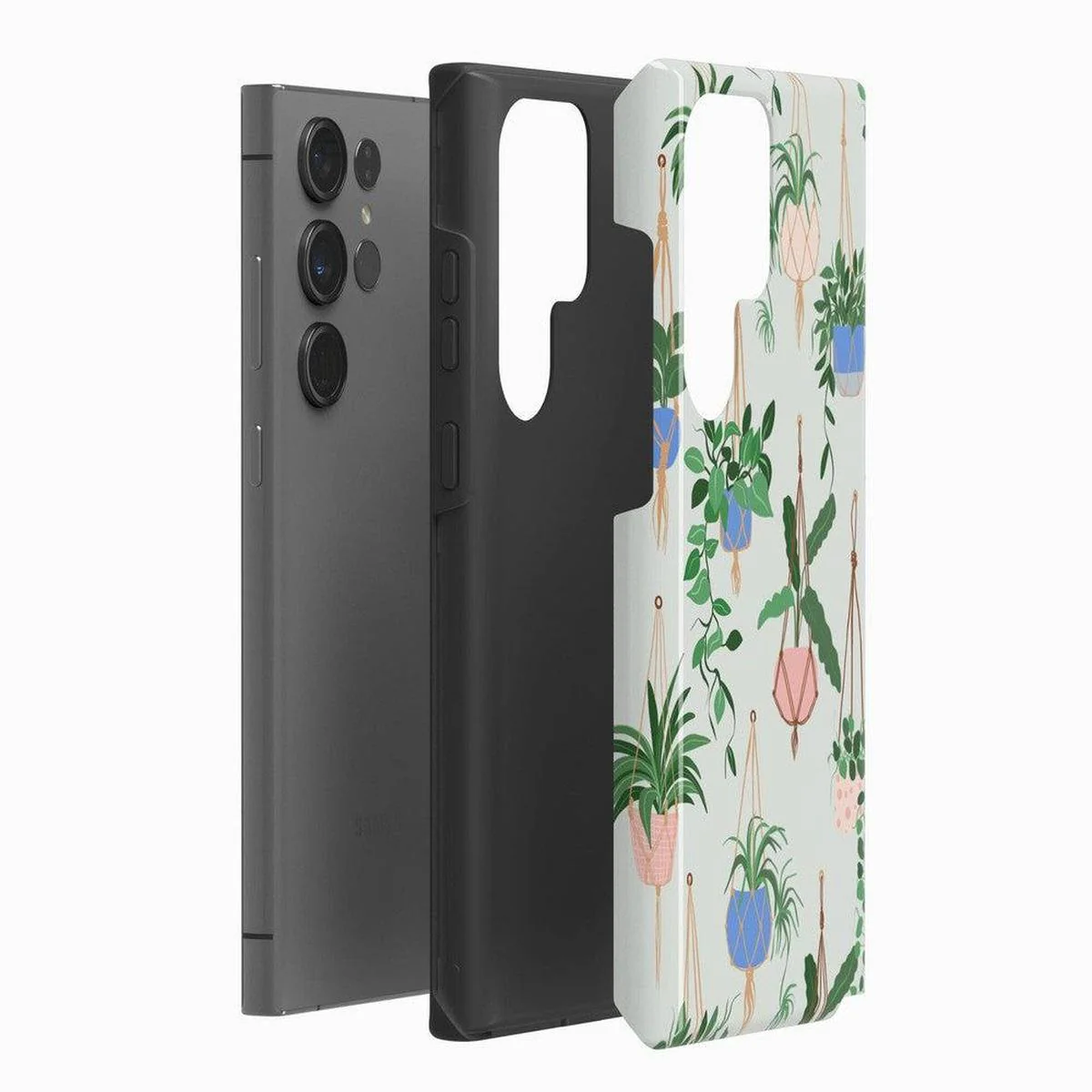 Hanging Around | Potted Plants Floral Samsung Case - Image 6