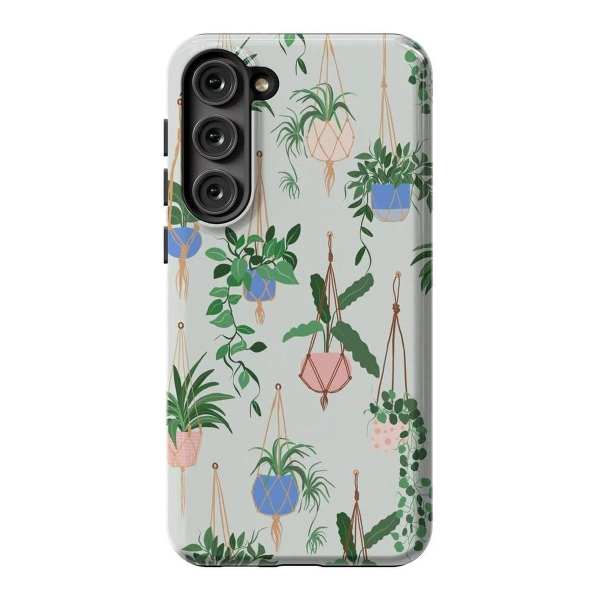 Hanging Around | Potted Plants Floral Samsung Case - Image 7