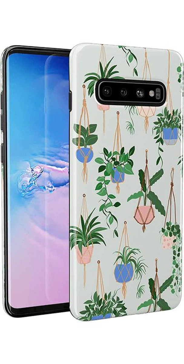 Hanging Around | Potted Plants Floral Samsung Case - Image 14
