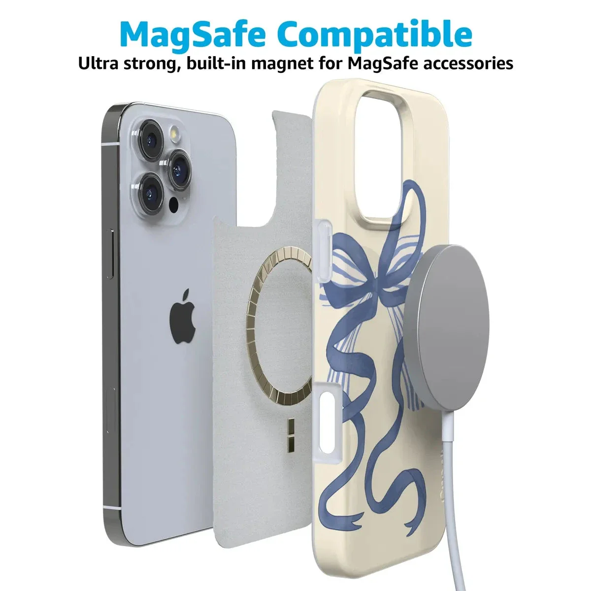 Heartstrings | Blue Bow Case - Image 204