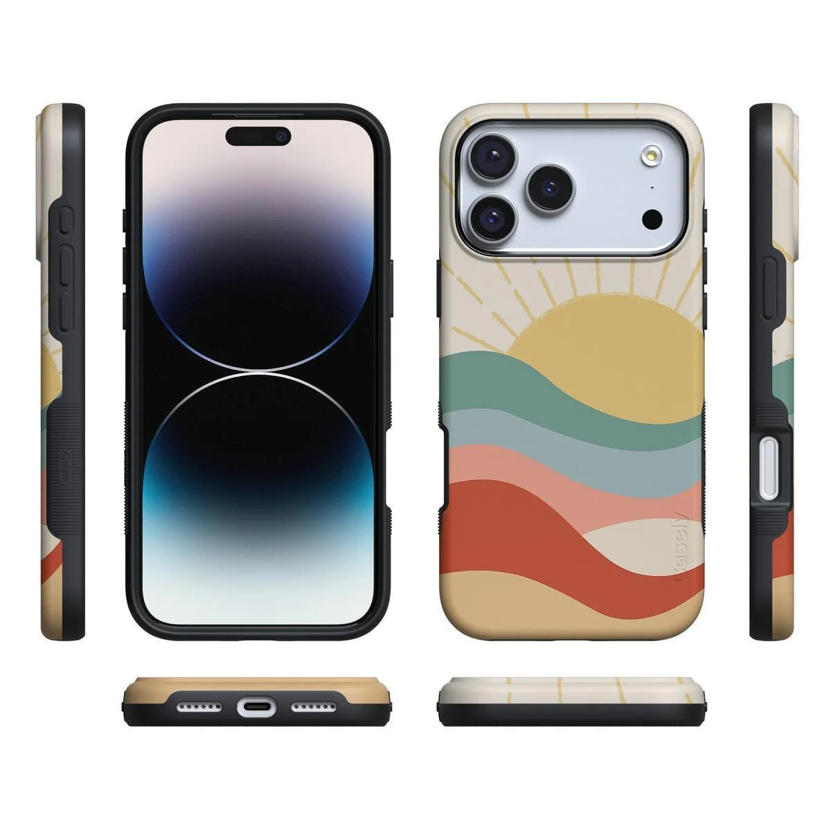 Here Comes the Sun | Colorblock Sunset Case - Image 10