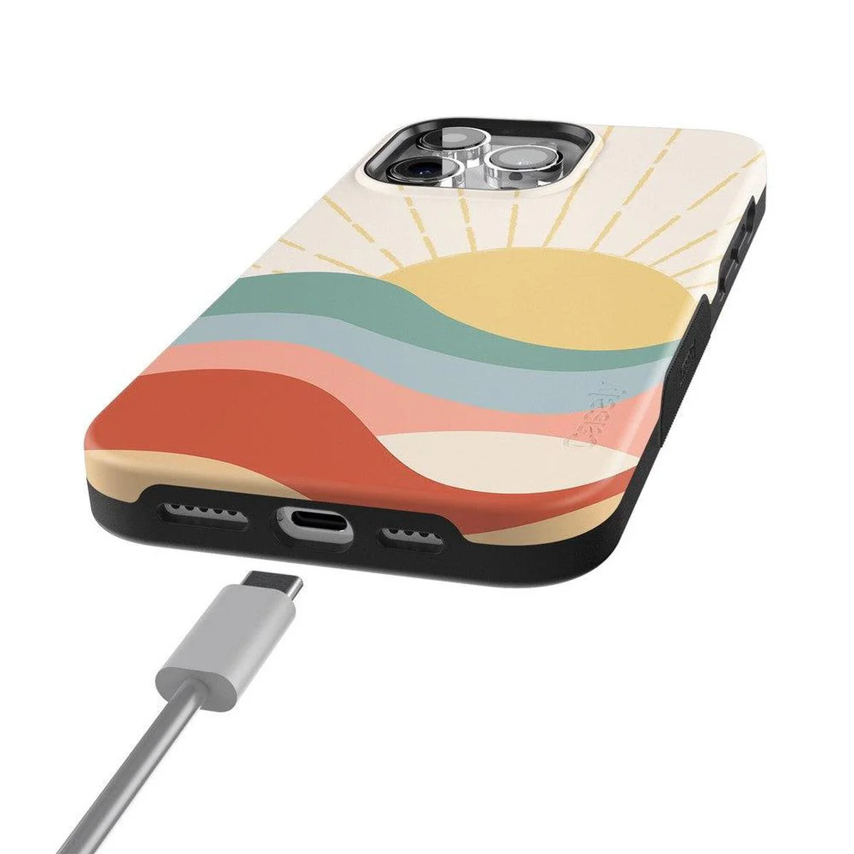 Here Comes the Sun | Colorblock Sunset Case - Image 105