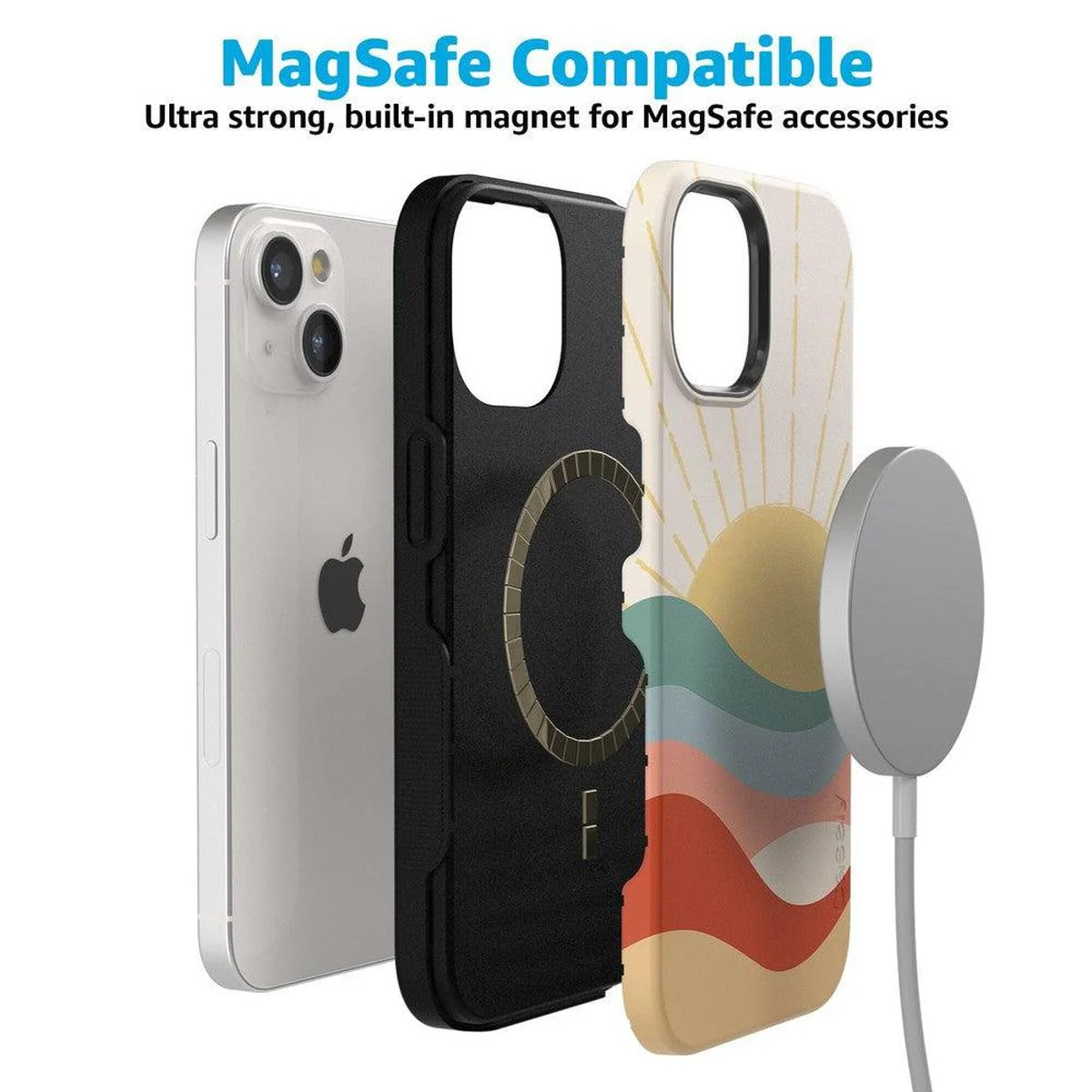 Here Comes the Sun | Colorblock Sunset Case - Image 113