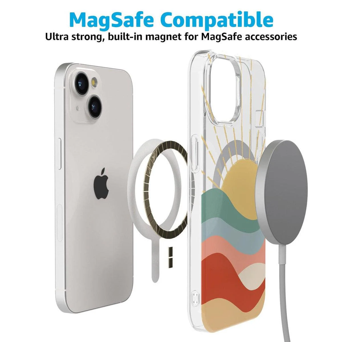 Here Comes the Sun | Colorblock Sunset Case - Image 122