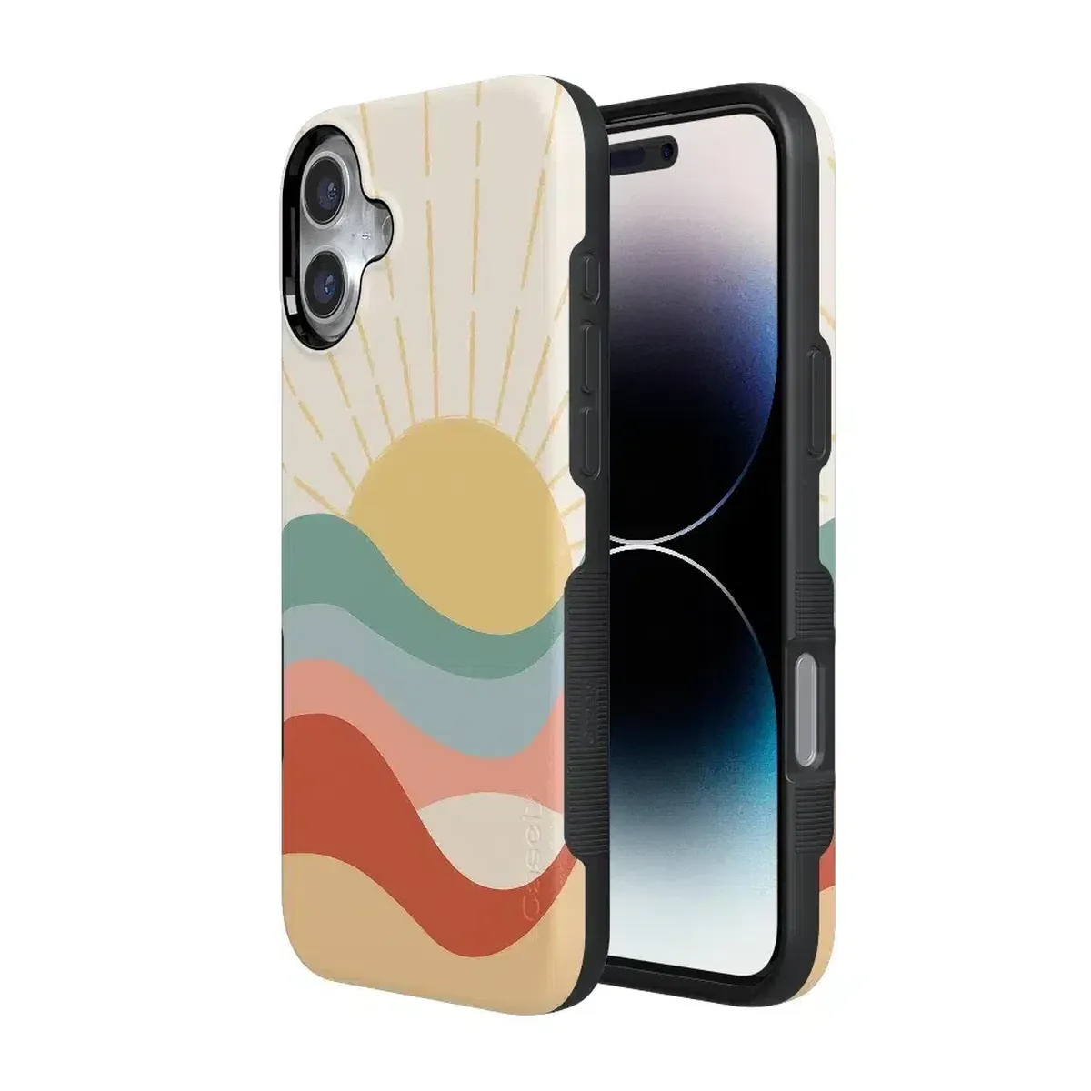 Here Comes the Sun | Colorblock Sunset Case - Image 127