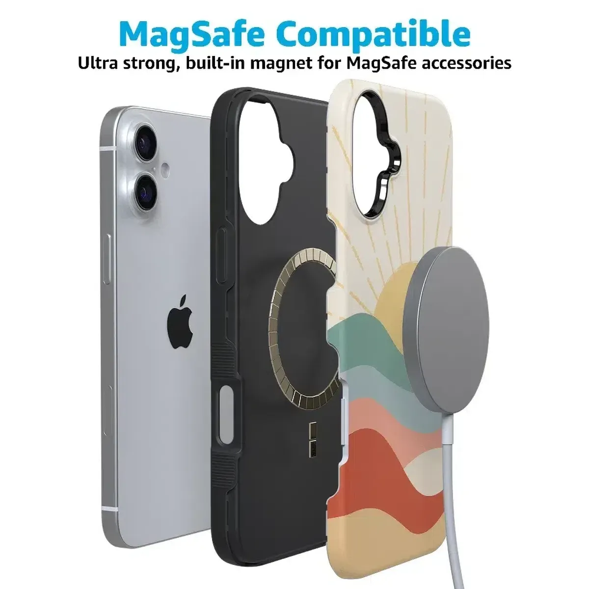 Here Comes the Sun | Colorblock Sunset Case - Image 131
