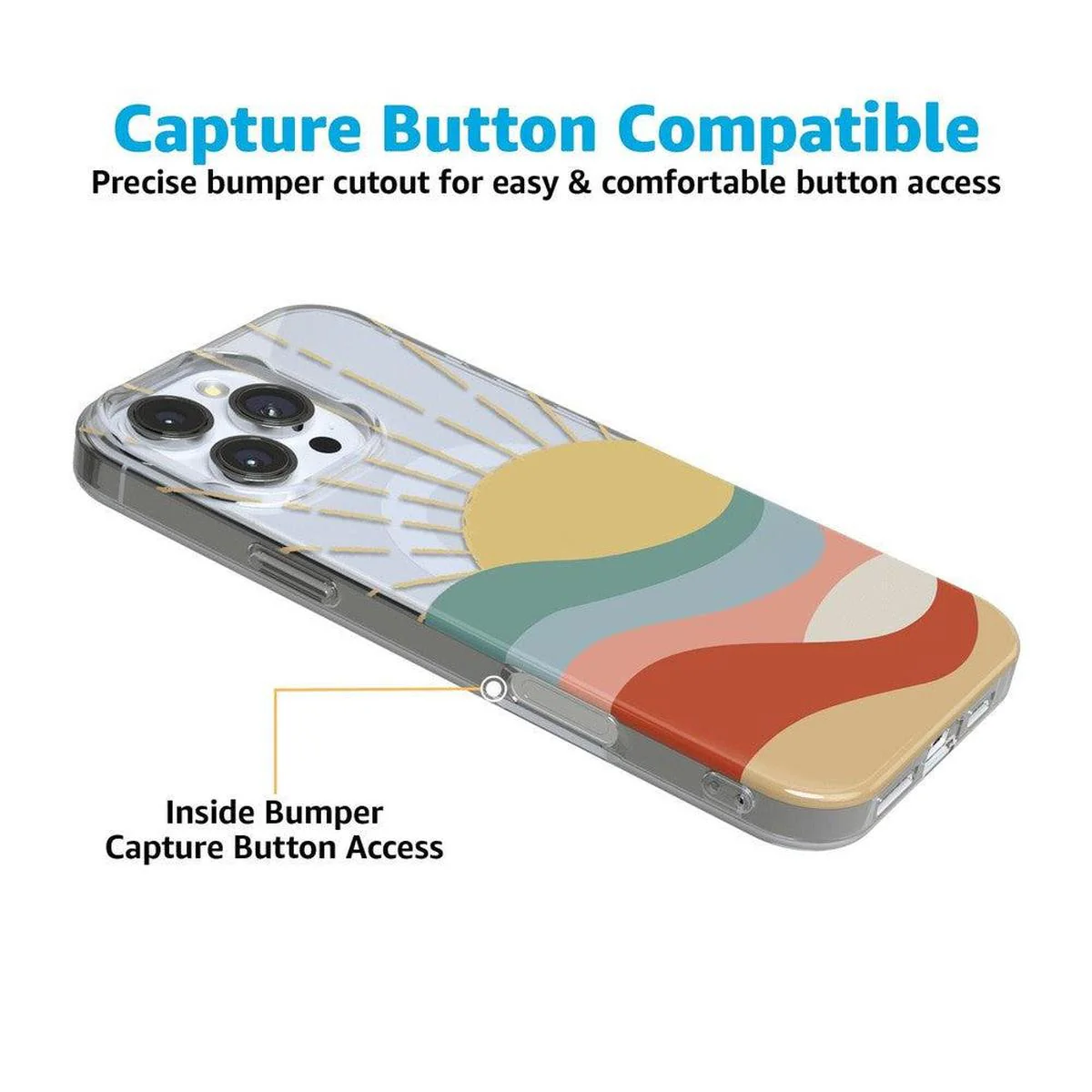 Here Comes the Sun | Colorblock Sunset Case - Image 14