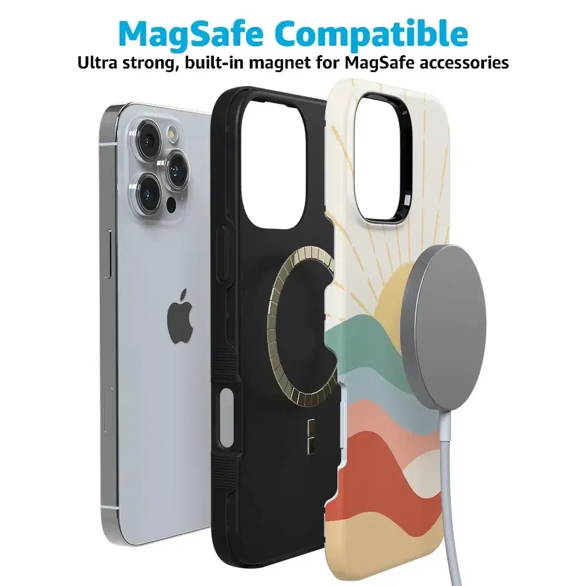 Here Comes the Sun | Colorblock Sunset Case - Image 140