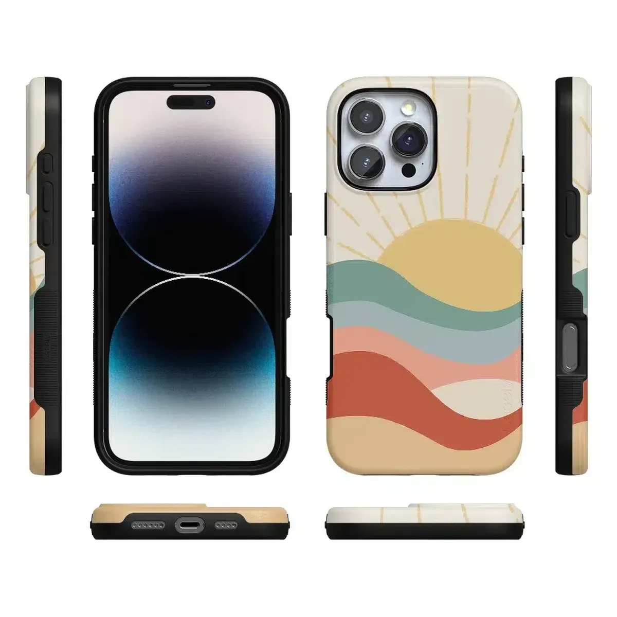 Here Comes the Sun | Colorblock Sunset Case - Image 143