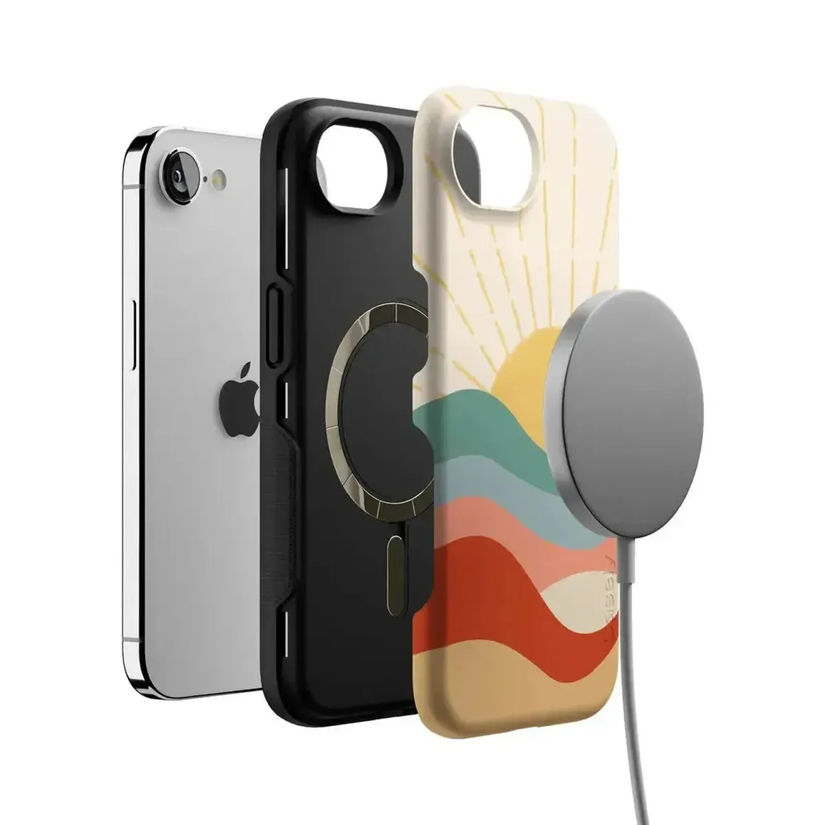 Here Comes the Sun | Colorblock Sunset Case - Image 146