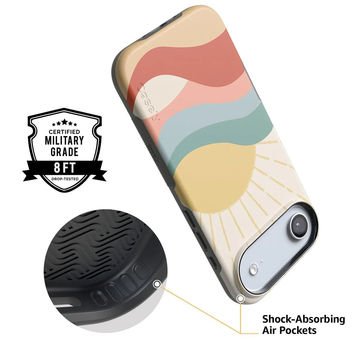 Here Comes the Sun | Colorblock Sunset Case - Image 153