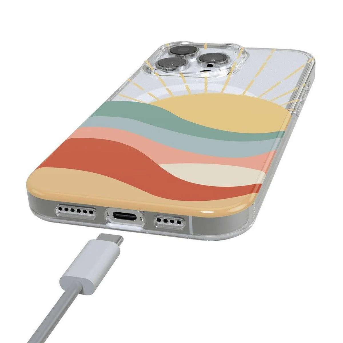 Here Comes the Sun | Colorblock Sunset Case - Image 18