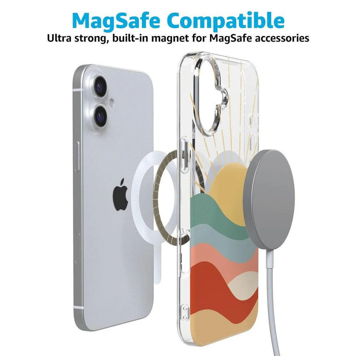 Here Comes the Sun | Colorblock Sunset Case - Image 24