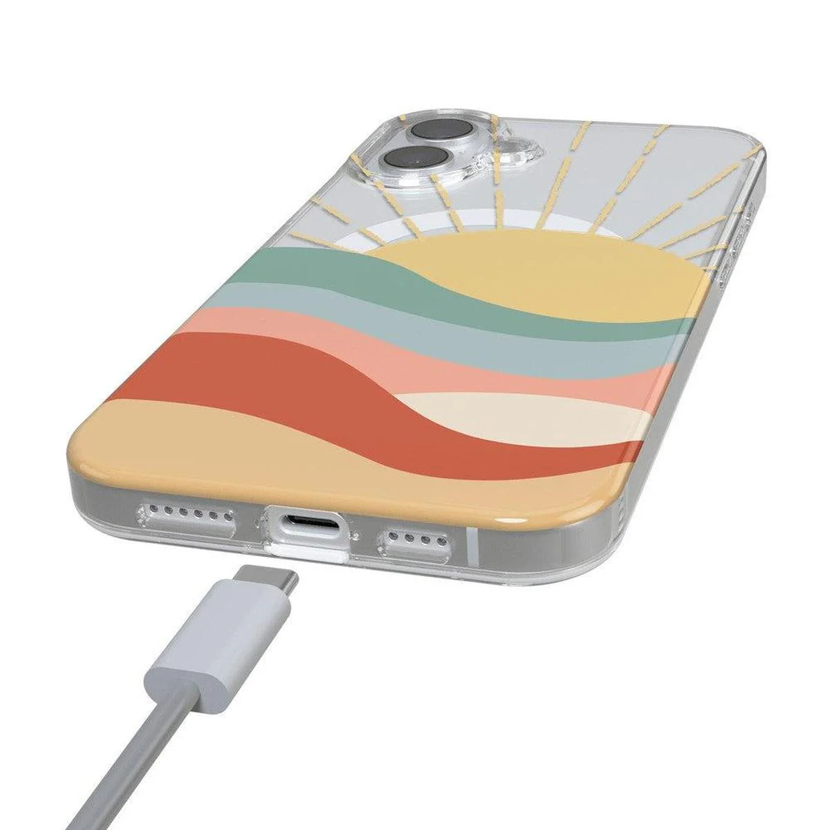 Here Comes the Sun | Colorblock Sunset Case - Image 27