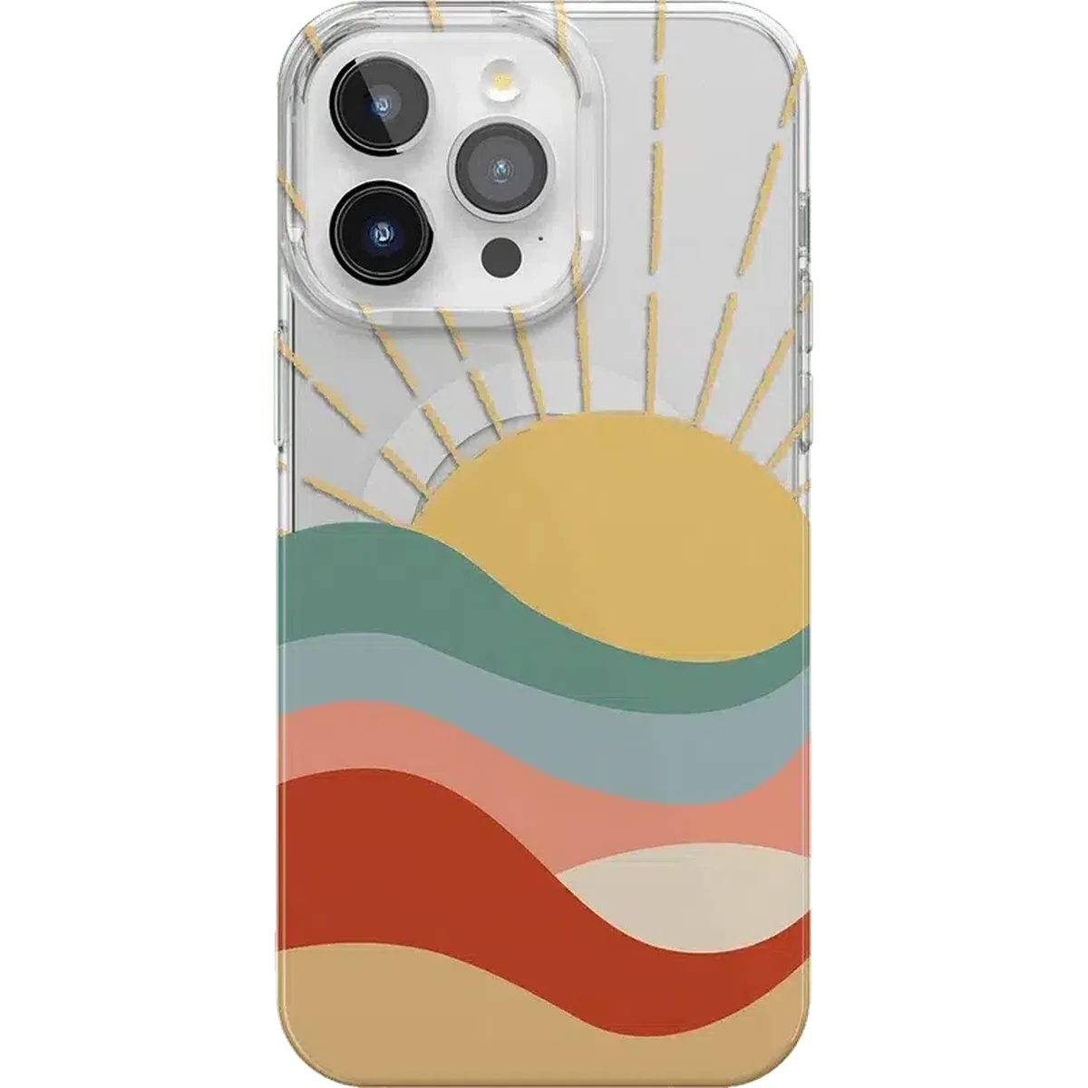 Here Comes the Sun | Colorblock Sunset Case - Image 29