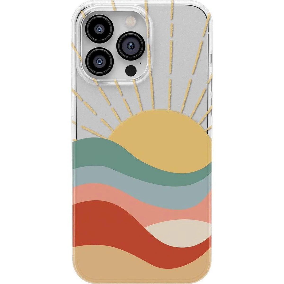 Here Comes the Sun | Colorblock Sunset Case - Image 38