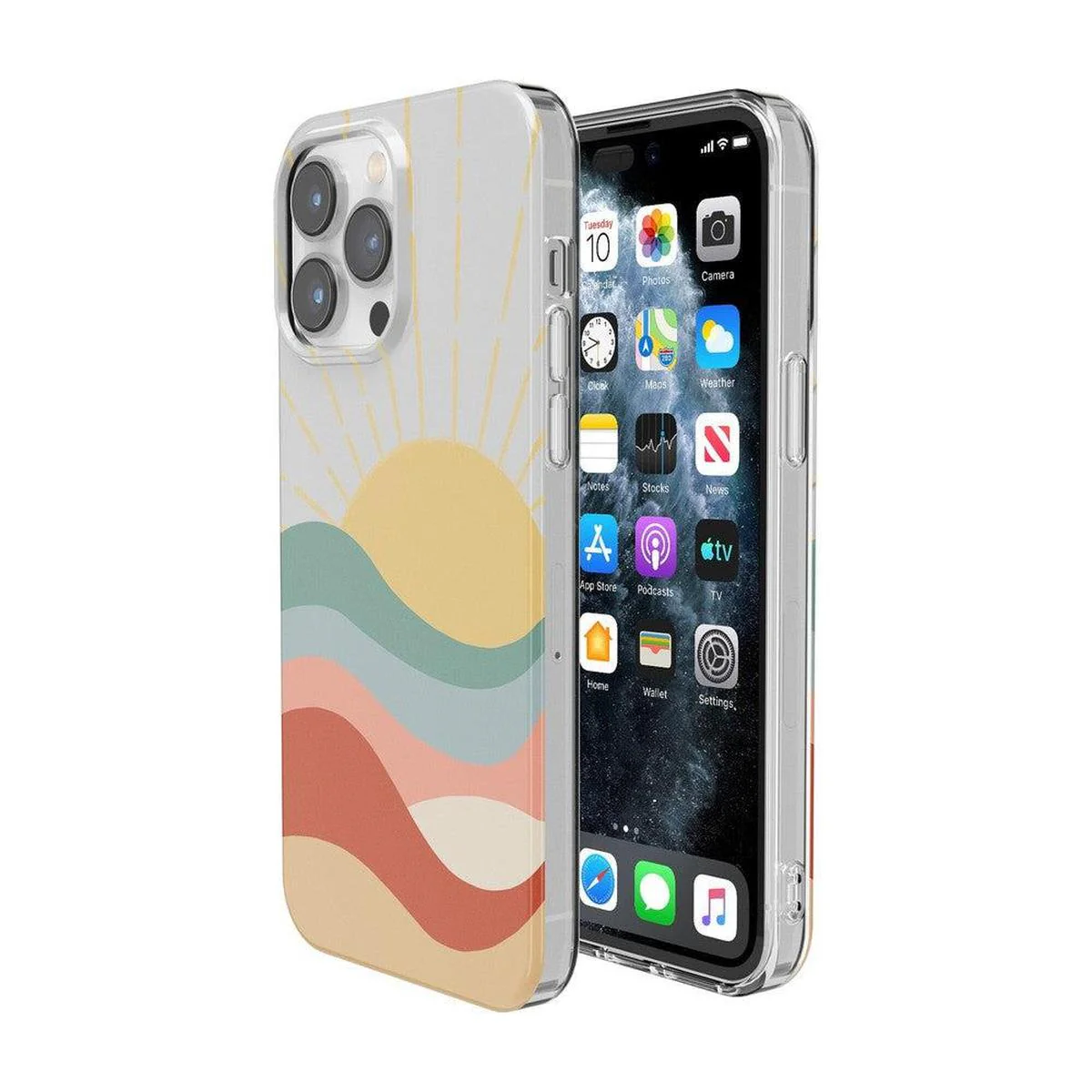 Here Comes the Sun | Colorblock Sunset Case - Image 39