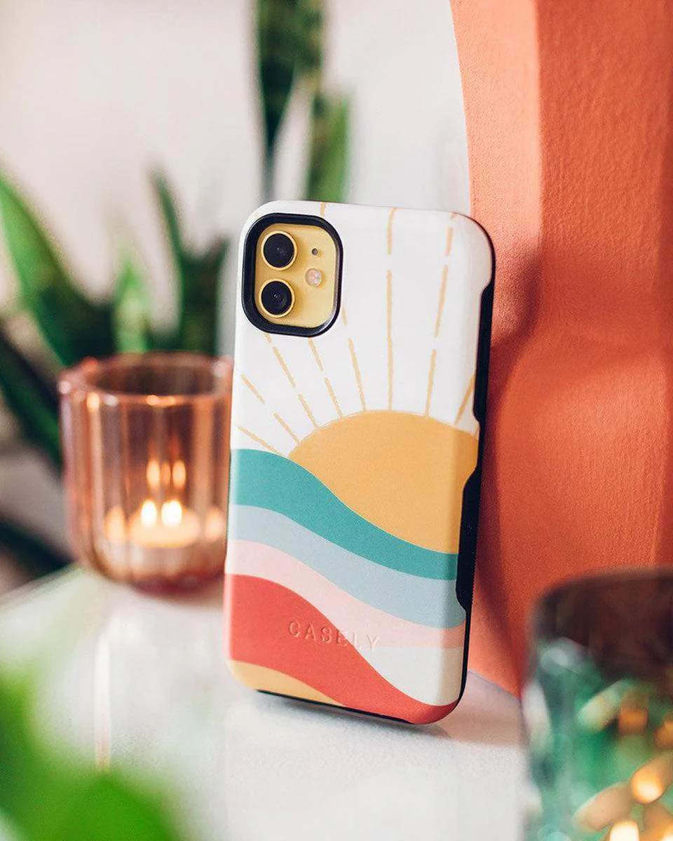Here Comes the Sun | Colorblock Sunset Case - Image 87