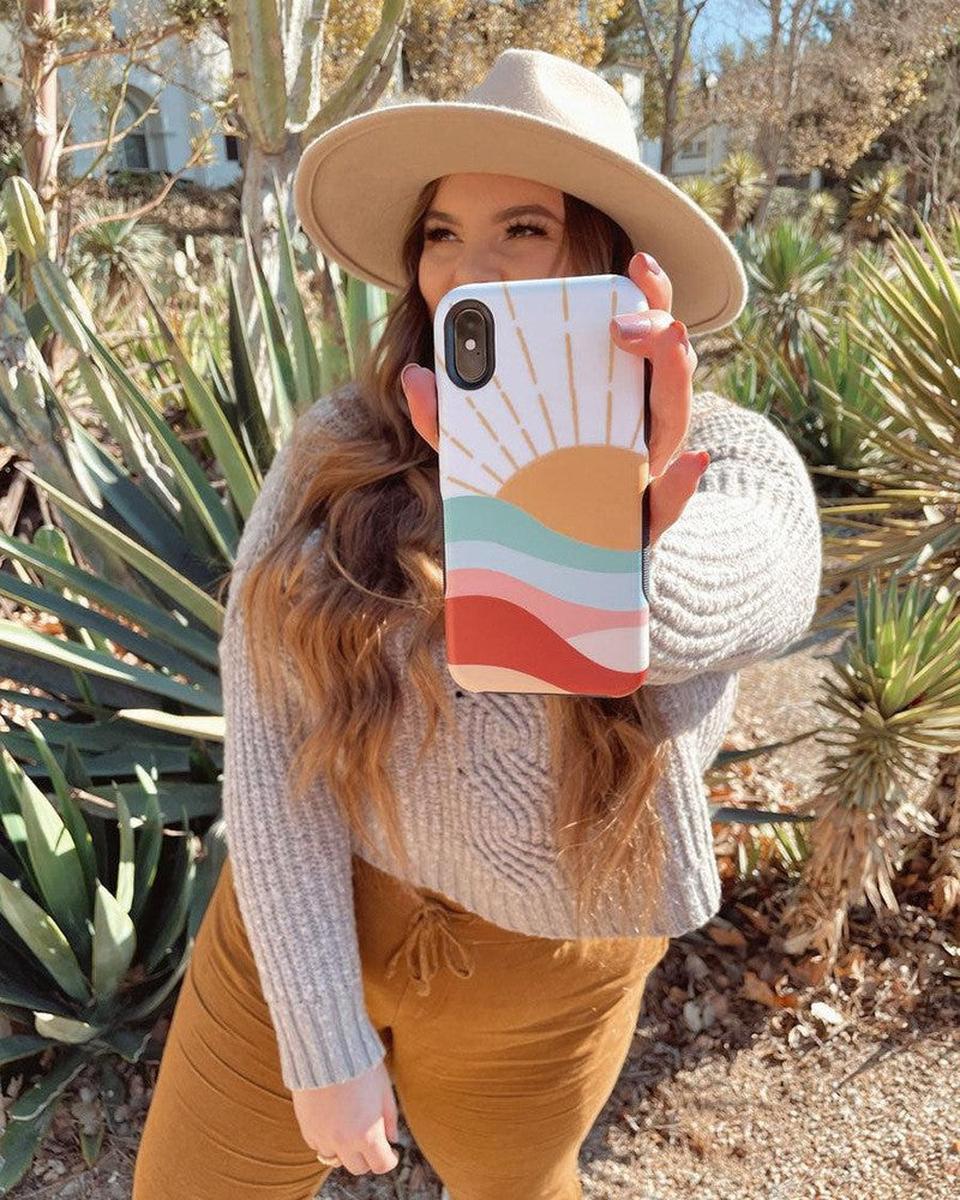 Here Comes the Sun | Colorblock Sunset Case - Image 89