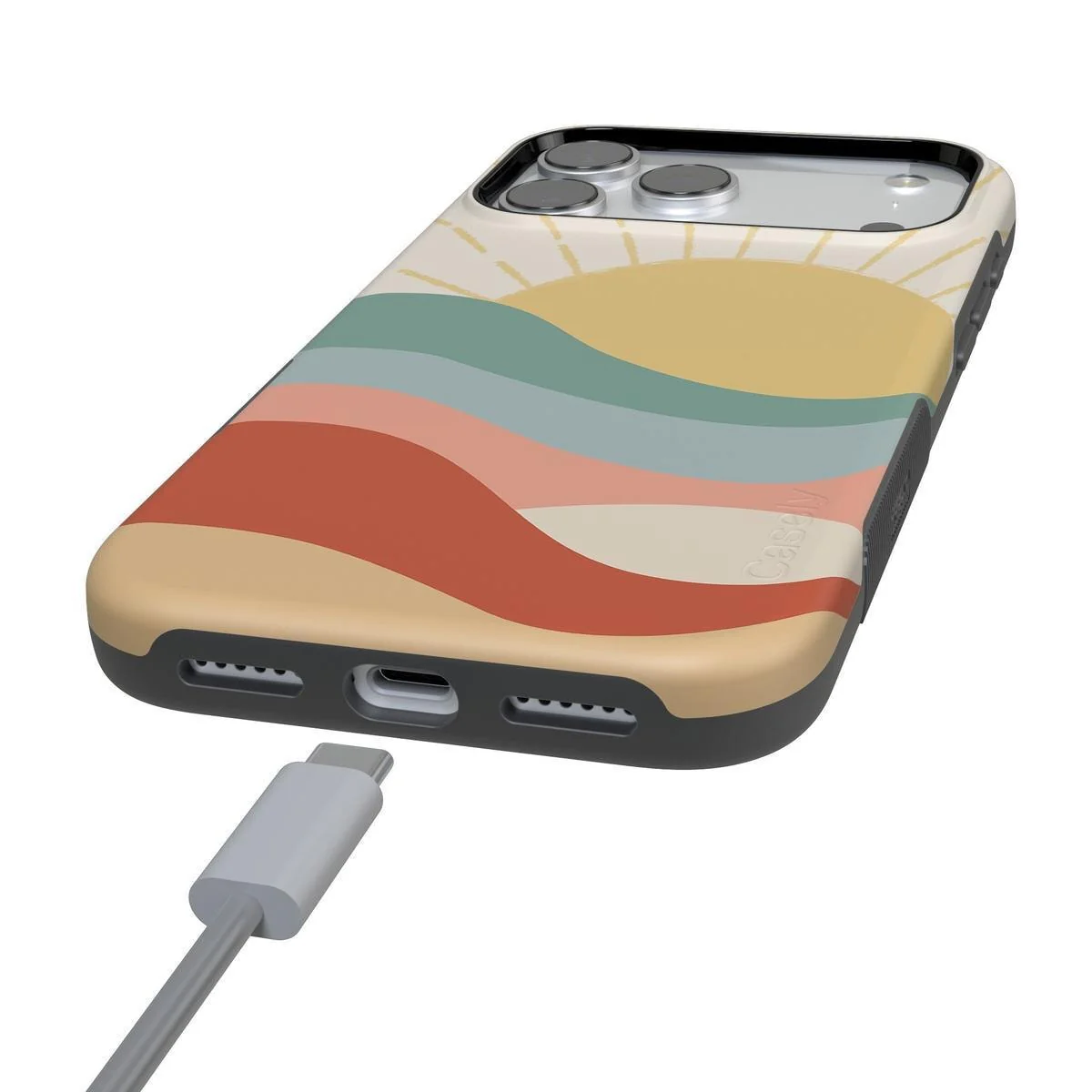 Here Comes the Sun | Colorblock Sunset Case - Image 9