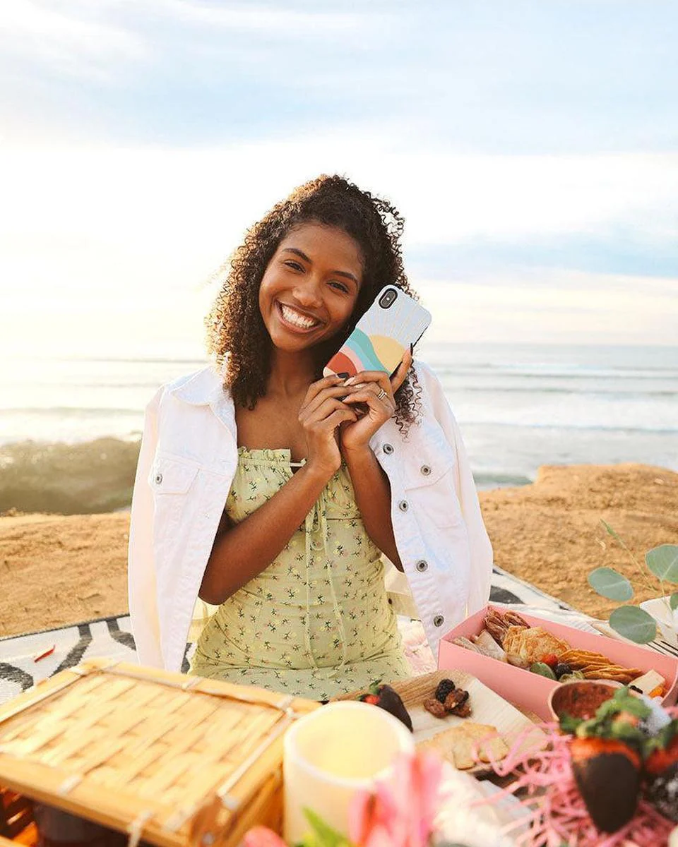Here Comes the Sun | Colorblock Sunset Case - Image 90