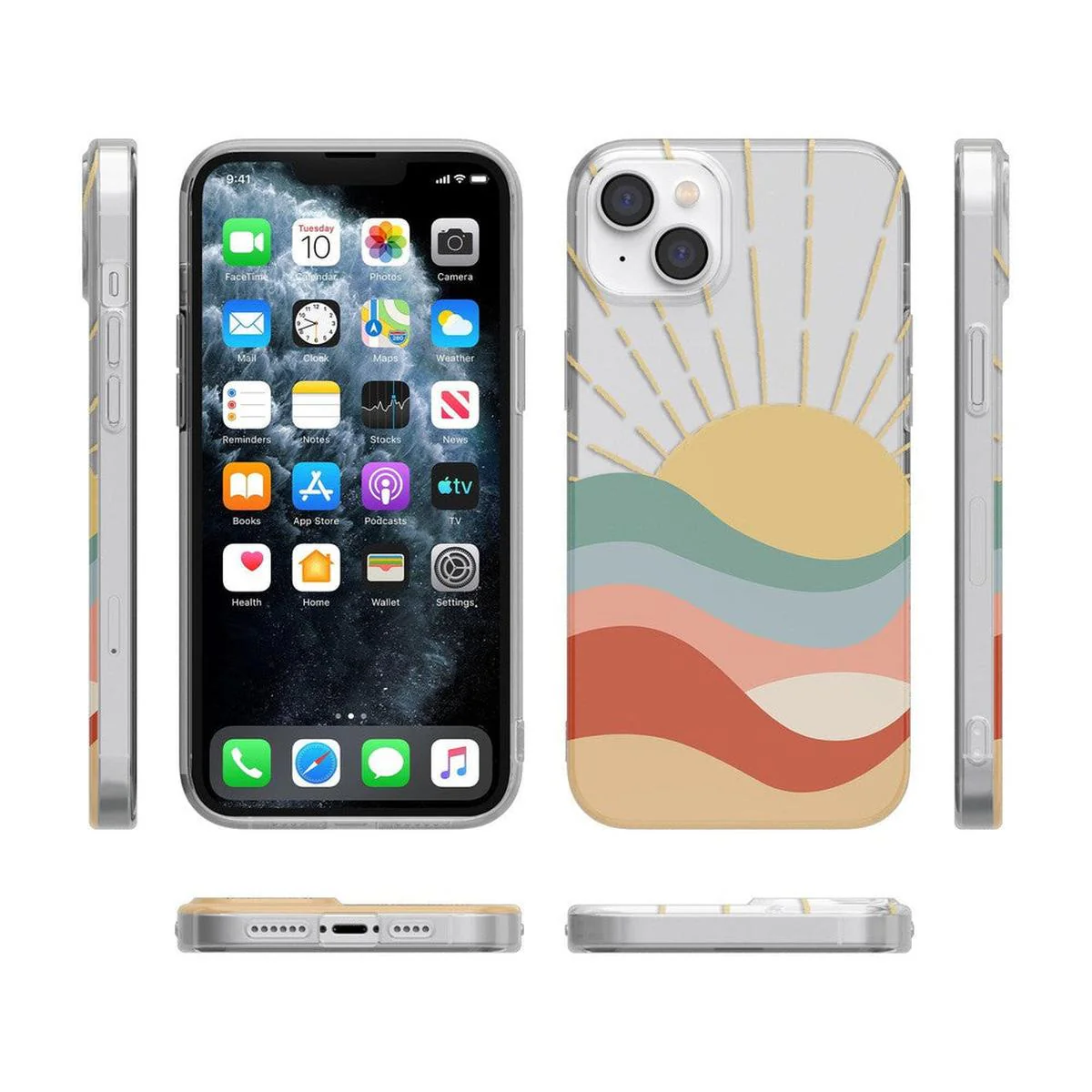 Here Comes the Sun | Colorblock Sunset Case - Image 94